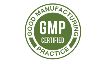 Supplement manufactured under GMP certified quality control ensuring consistent production standards